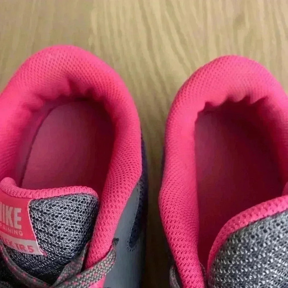Nike Training Flex TR 5 Women's Gray/Pink 7.5 T Running Shoes - Picture 8 of 12